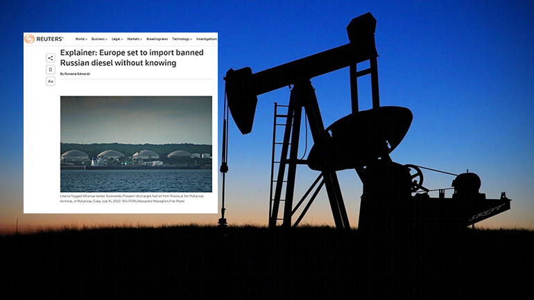 Reuters: Η Ευρώπη θα εισάγει απαγορευμένο ρωσικό ντίζελ χωρίς να το ξέρει